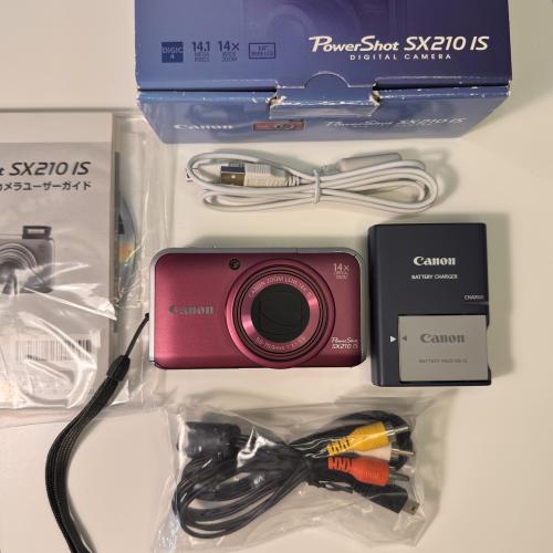 Canon Powershot SX210 IS - Top Mint with Box