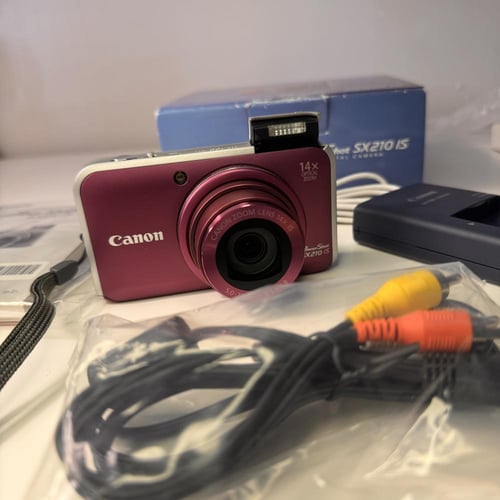 Canon Powershot SX210 IS - Top Mint with Box