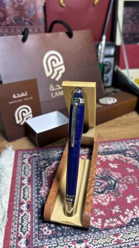 قلم مونت بلانك كحلي غطاء-36