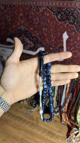 بكلايت ازرق مموج بطربزونه نحاس