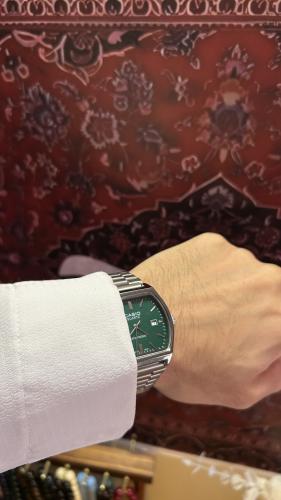 ساعه كاسيو خضراء