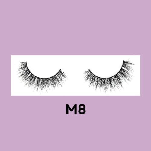 رموش المنك الطبيعي M8