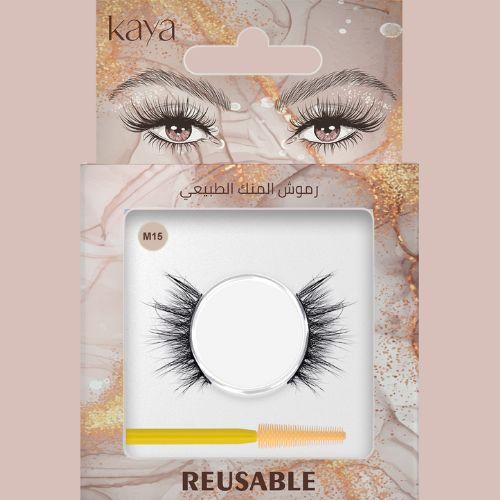 رموش المنك الطبيعي M15