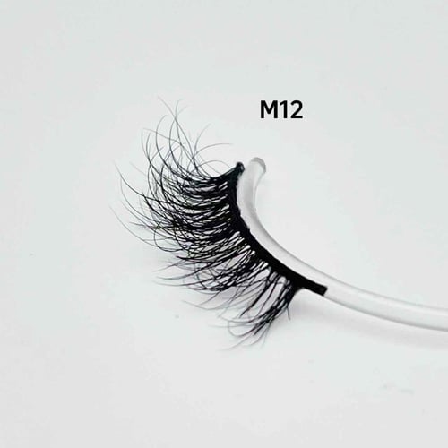 رموش المنك الطبيعي M12