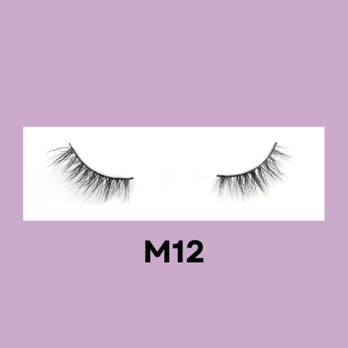 رموش المنك الطبيعي M12