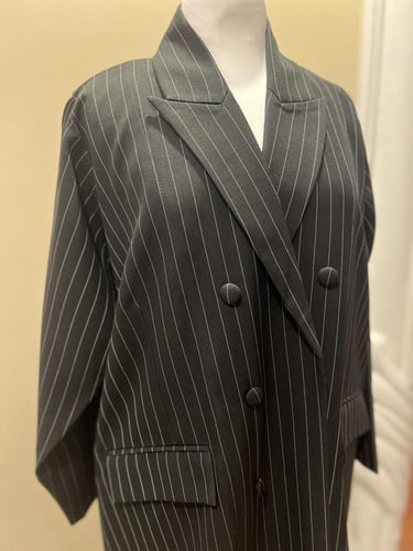 بليزرقماش اسودمخطط