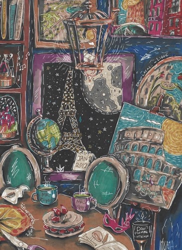 رسمة خاصة: شهر العسل