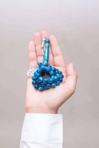 مسباح نسيم - ازرق مموج