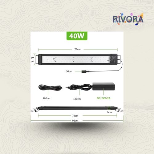 إضاءة LED RGB من Hygger HG028 – تحكم عبر التطبيق -...