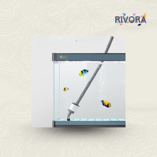 مكنسة كهربائية لتغيير ماء الحوض وتنظيف القاع