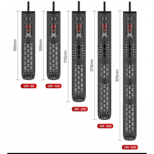 سخان حوض سمك SunSun مع شاشة
