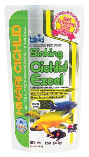 اكل أسماك السيكليد الغاطس Hikari SINKING CICHLID E...