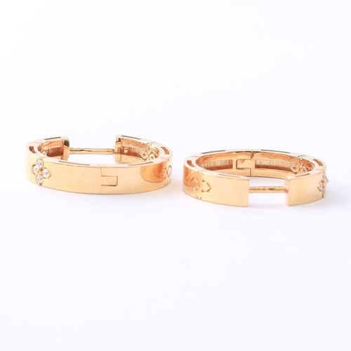 حلق ذهب عيار 18