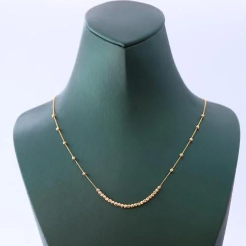 عقد ذهب عيار 21