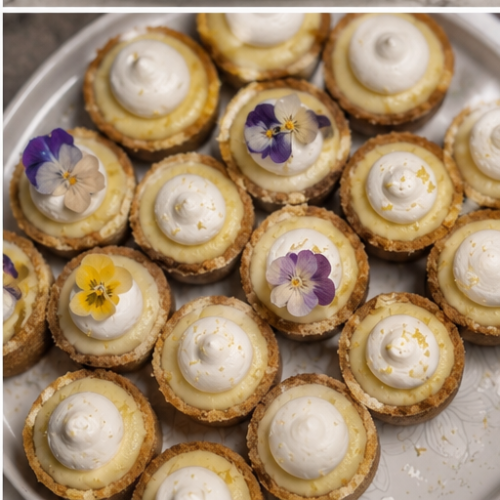 Mini Lemon Cheesecake