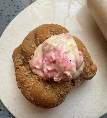 Pink cheesecake cookies/ 4pcs (FEB.26)