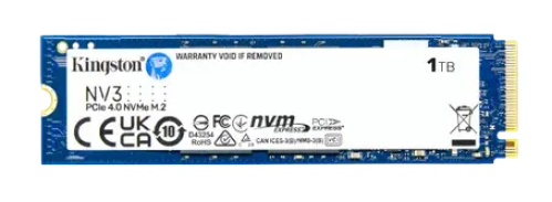 وحدة تخزين Kingston NVMe M.2 SSD بسعة 1TB بسرعة قر...
