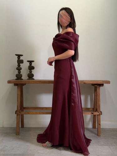 فستان سهرة ياقوتة الأوبرا