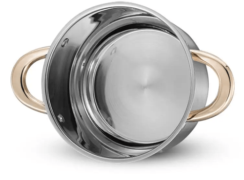 طقم حلل استانلس ستيل إناء الحساء من الفولاذ المقاو...