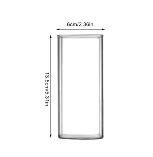 250 مللي 350 مللي 450 مللي مربع بسيط الزجاج الشفاف...
