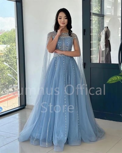 فساتين سهرة من Sumnus كلاسيكية على شكل حرف a من ال...