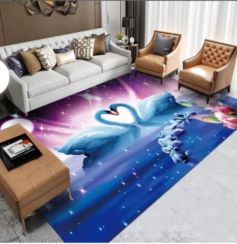 سجادة ثلاثية البعادارضيه محاكاة نمط المشهد غرفة ال...