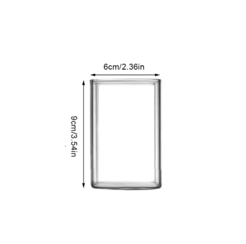 250 مللي 350 مللي 450 مللي مربع بسيط الزجاج الشفاف...