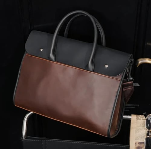 حقيبة جلدية ناعمه عتيقة للرجال