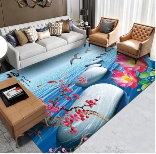 سجادة ثلاثية البعادارضيه محاكاة نمط المشهد غرفة ال...