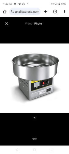 التجارية الفولاذ المقاوم للصدأ القطن آلة الحلوى ،...