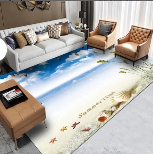 سجادة ثلاثية البعادارضيه محاكاة نمط المشهد غرفة ال...