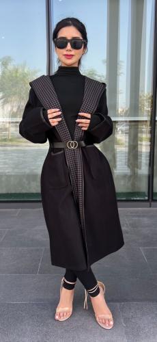 جاكيت شتوي أسود