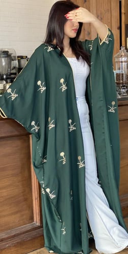 عباية سيفسن ونخله أخضر