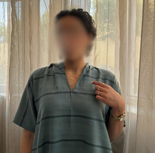 جلابية خضراء