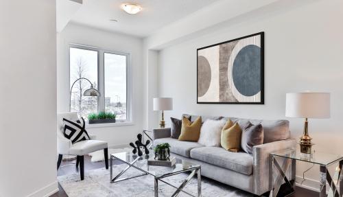 لوحة جدارية فنية، قماش كانفس -تناغم هندسي