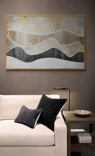 لوحه جدارية كانفس فن تجريدي