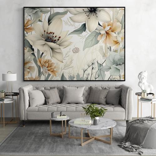 لوحه جدارية كانفس فن معاصر