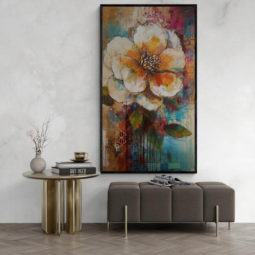 لوحه جدارية كانفس فن تجريدي