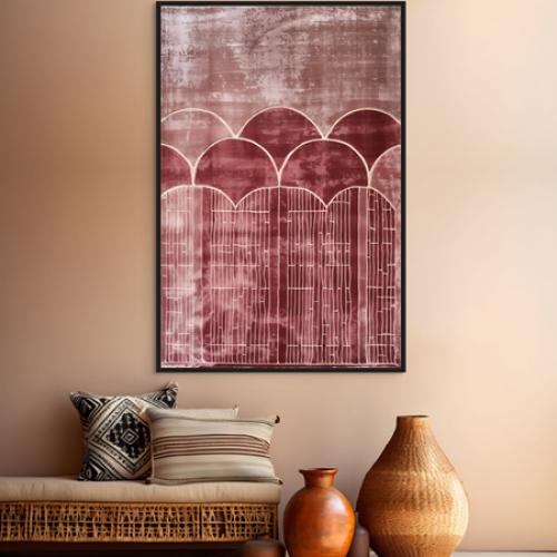 لوحة جدارية فنية، قماش كانفس