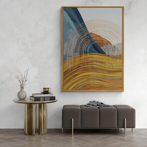 لوحه جدارية كانفس فن تجريدي