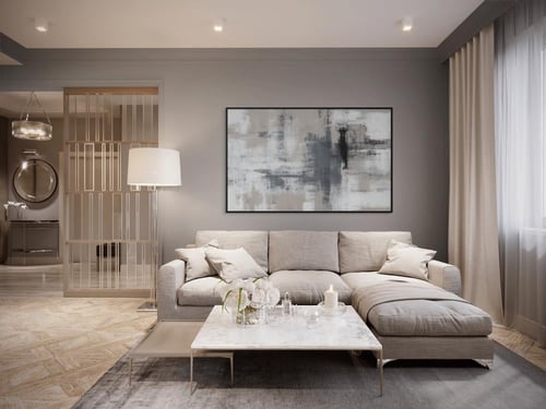 لوحة فنية عصرية فن تجريدي