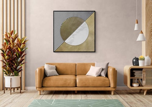 لوحة جدارية فنية، قماش كانفس - تصميم خاص