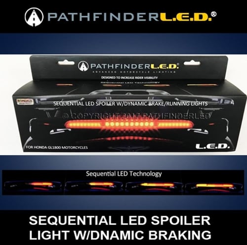 SEQUENTIAL SPOILER LIGHT W/DYNAMIC BRAKE/RUNNING L...