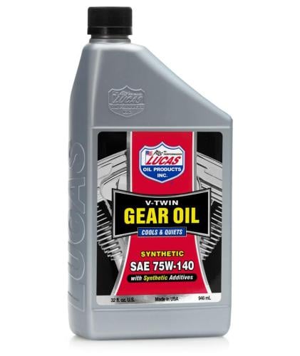Lucas V-Twin Gear Oil Synthetic 75W-140 زيت القير...