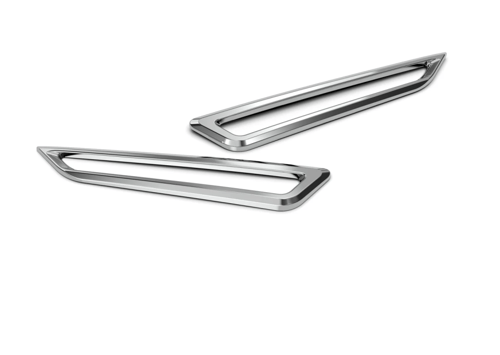 TAILLIGHT TRIM كروم برواز الشمعات الخلفية قولدسترا...