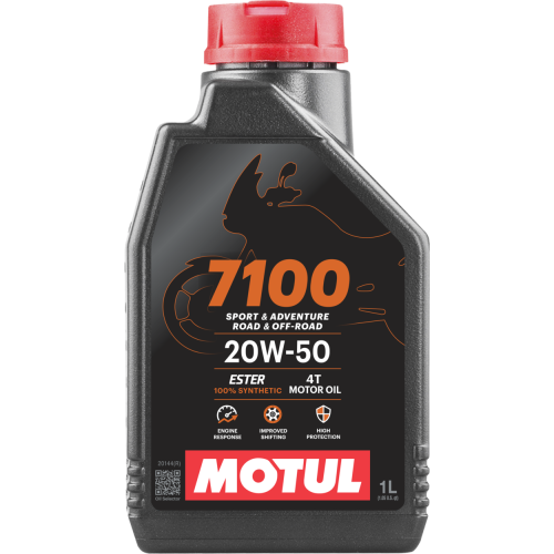 Motorcycle Engine Oil MOTUL 7100 4T 20W50 100% Syn...