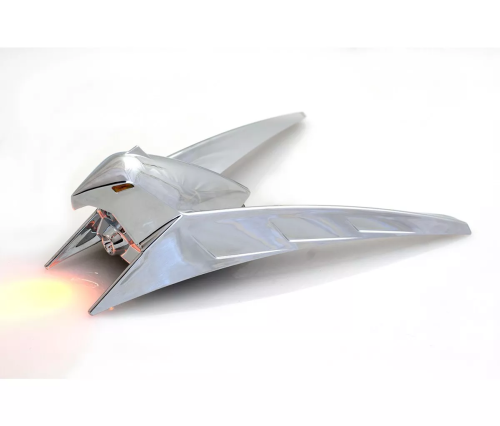 LED LIGHTED CHROME FRONT FENDER EAGLE كروم ليد الن...
