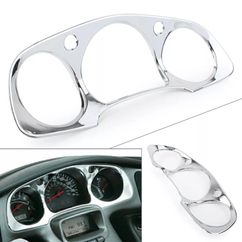 ABS Chrome Instrument Panel Accent Cover Trim for...