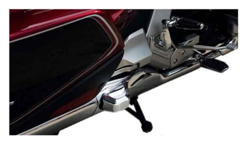 TWINART Saddlebag Guard Covers - Chrome, Gold Wing...
