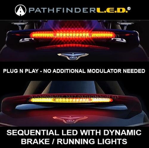 SEQUENTIAL SPOILER LIGHT W/DYNAMIC BRAKE/RUNNING L...